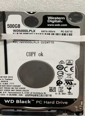 (询价)WD5000LPLX--22ZNTT0