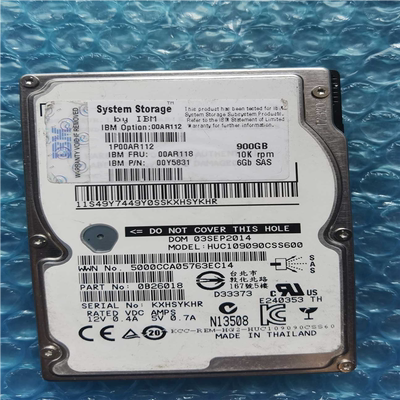 ibm 00AR112  00AR118  900G 10K（夫美商行）