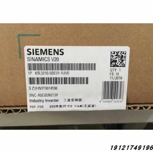 议价6SL32105BE311UV0V20变频器11千瓦6SL3210-5BE31-1UV0/1C~议