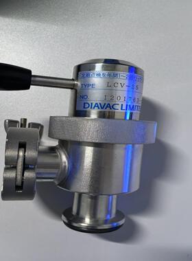 【顺庆】DIAVAC LIMITED LCV-25手动角阀，成色新，【议价】