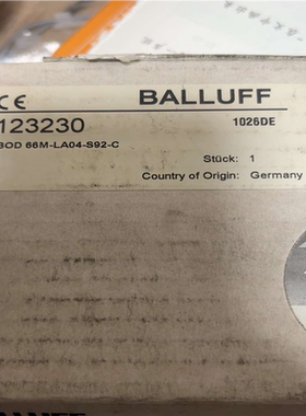 议~巴鲁夫BOD0013 BOD 66M-LA04-S92-C