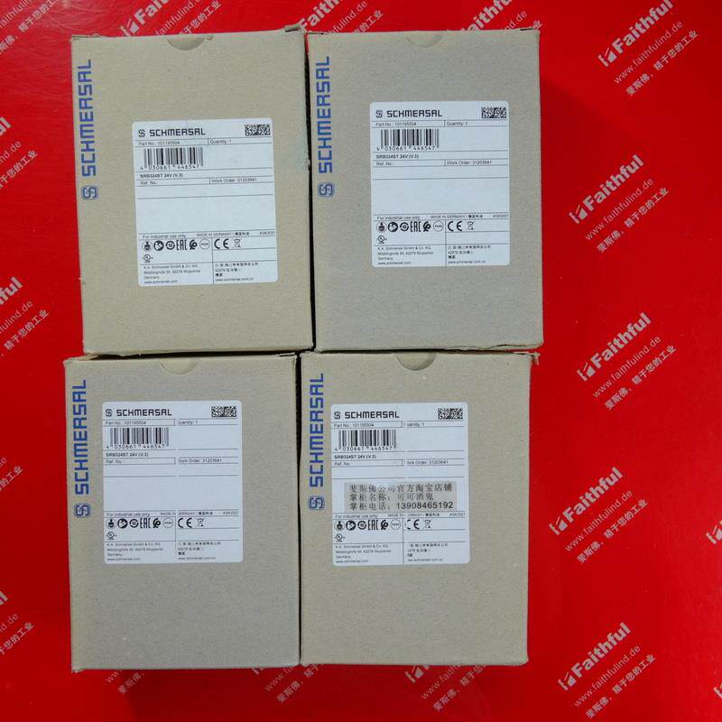 Schmersal 101195504 施迈赛全新安全继电器 SRB324ST 24V -(V.3)