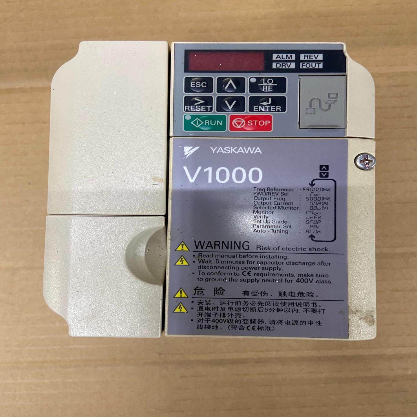 【汇生 】安川变频器CIMR-VB4A0002BBA 0.75KW/0【议价】