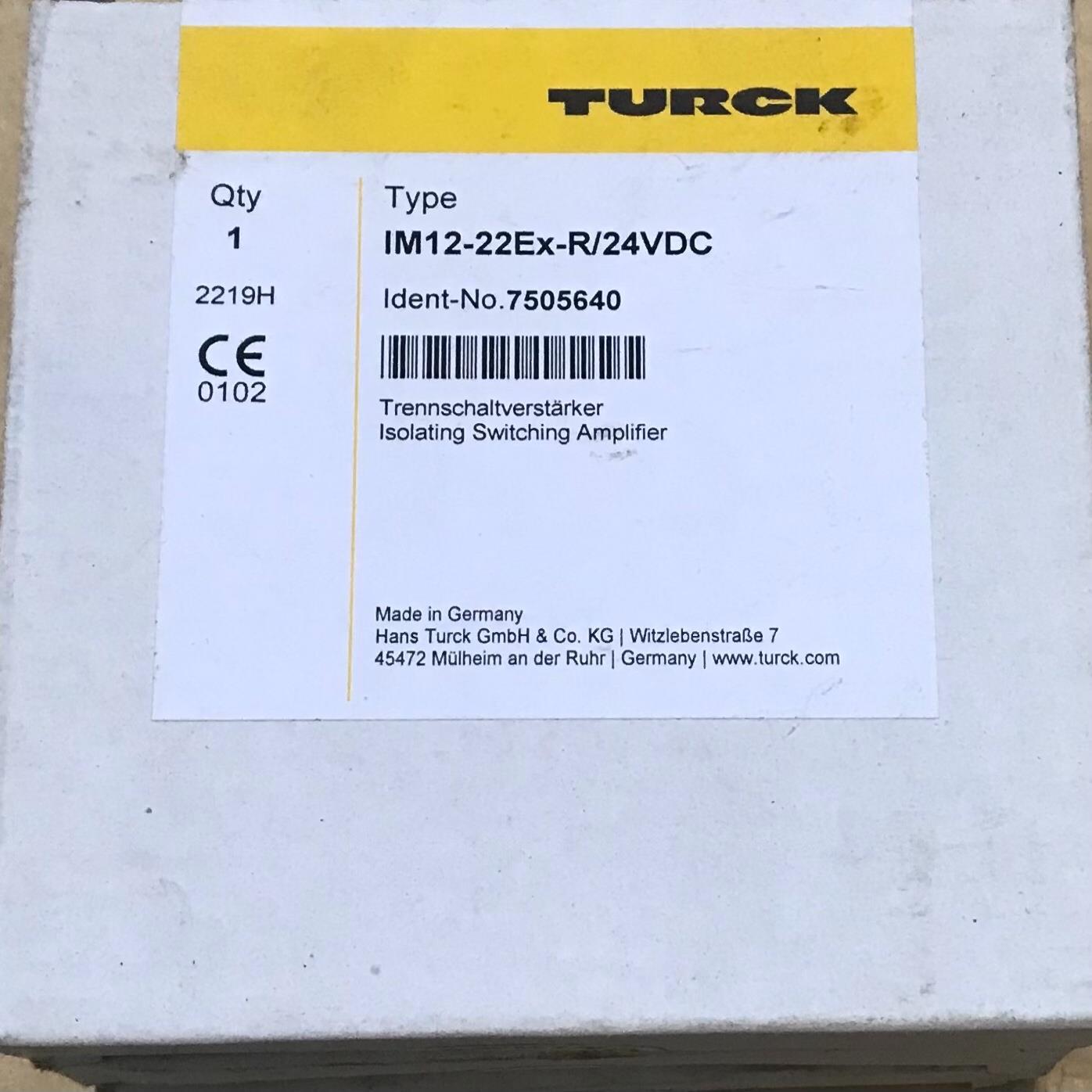 IM12-22Ex-R24VDC 图尔克安全隔离开关议价