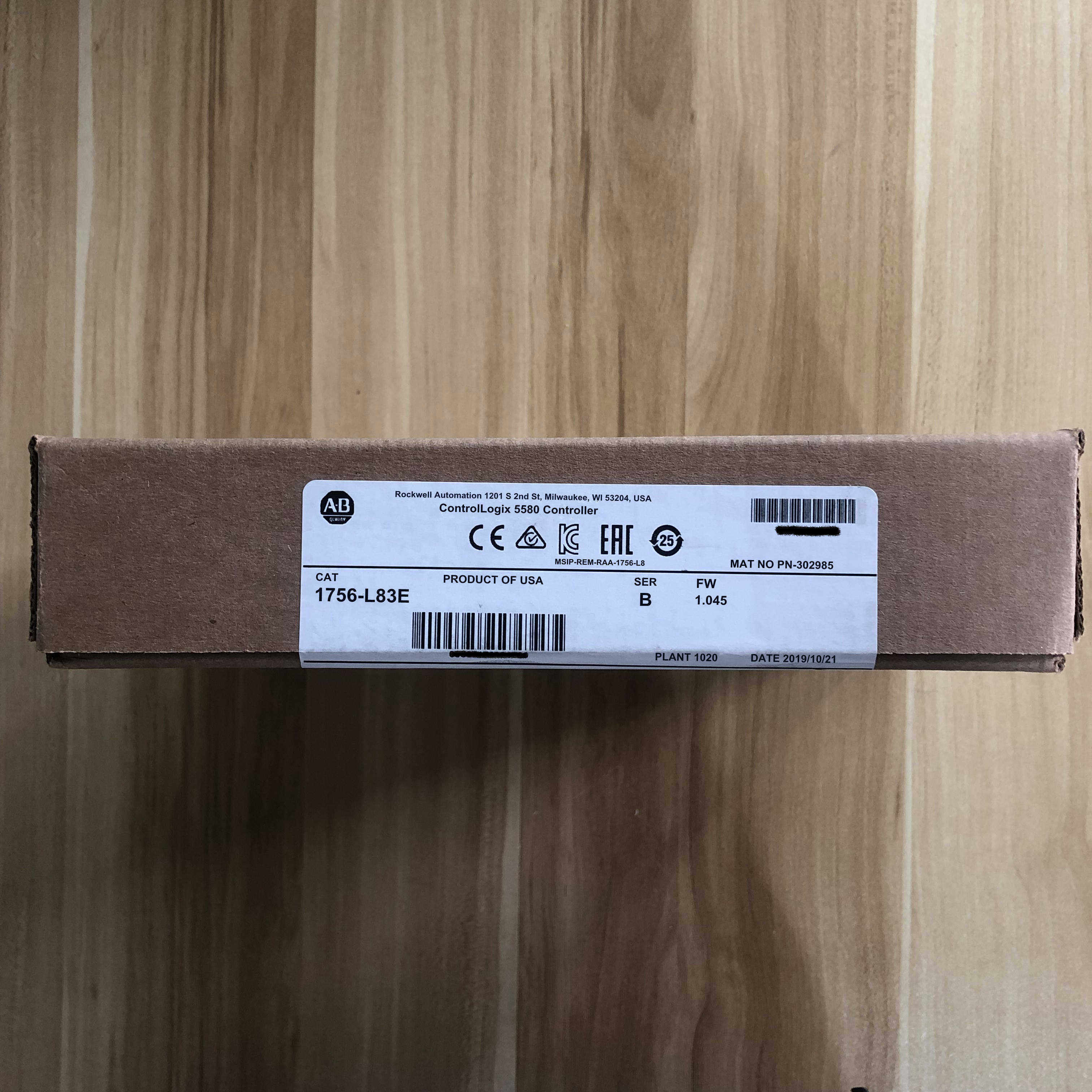 1756-L83E  原装美国AB罗克韦尔PLC模块质保一年ControlLogix系列