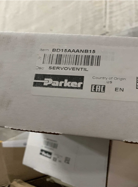 询价~原装伺服阀全新BD15AAANB15 当天下单可发货