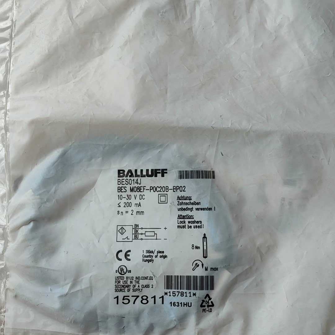 巴鲁夫BES014J BES01K7 BES M08EF-P~议价