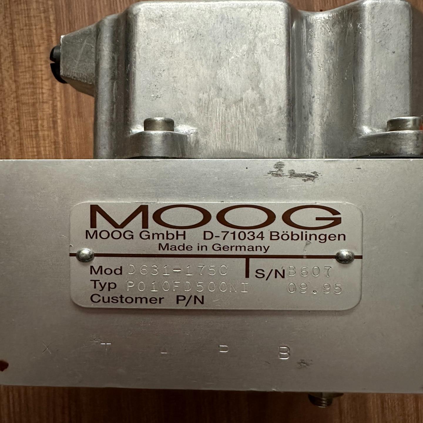 MOOG穆格伺服阀D631-175C（崽载电子）