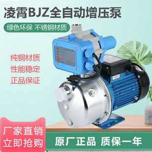 广东凌霄 自吸不锈钢泵楼层全自动增压泵家用 BJZ037 BJZ75射流式