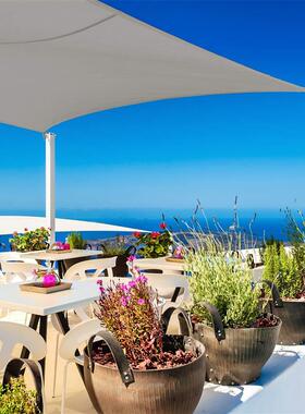 遮阳帆 3*4米 户外花园泳池防水遮阳网  防紫外线抗老化 10*13ft