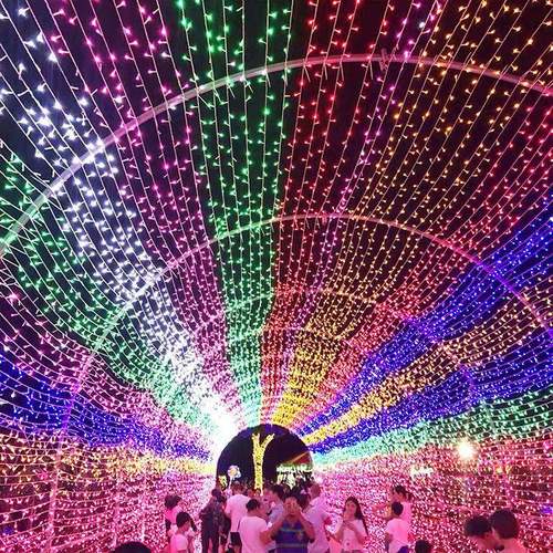 Led小彩灯闪灯串灯满天星星灯户外氛围灯露营挂树灯装饰灯带