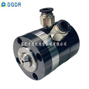 夹具车床送料 不旋转卡盘工装 迷你气动夹头DAS MT前推式