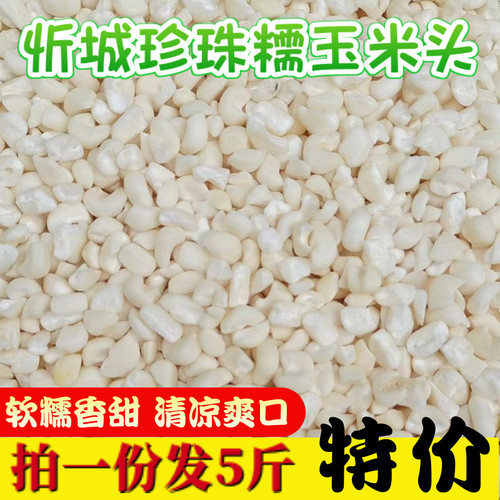 九棠府广西忻城珍珠糯玉米头5斤