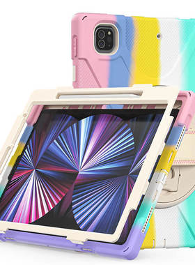 厂家2021款iPad Pro129英寸保护套第五代A2378矽胶套横竖支撑防摔
