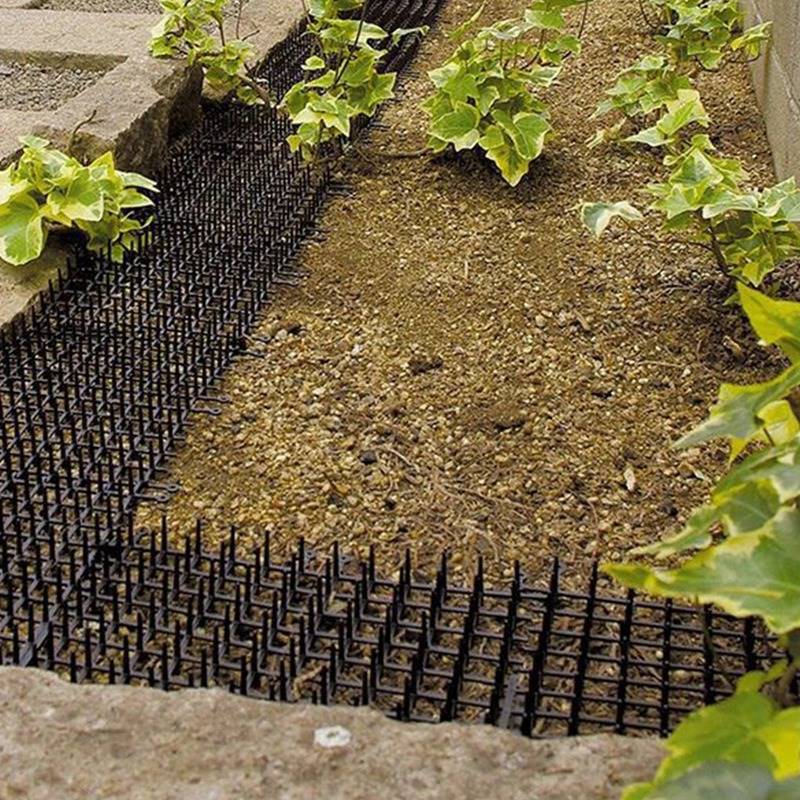 Garden Cat Scat Mats Anti-Cat Strips Keep Cat Away Safe Plas