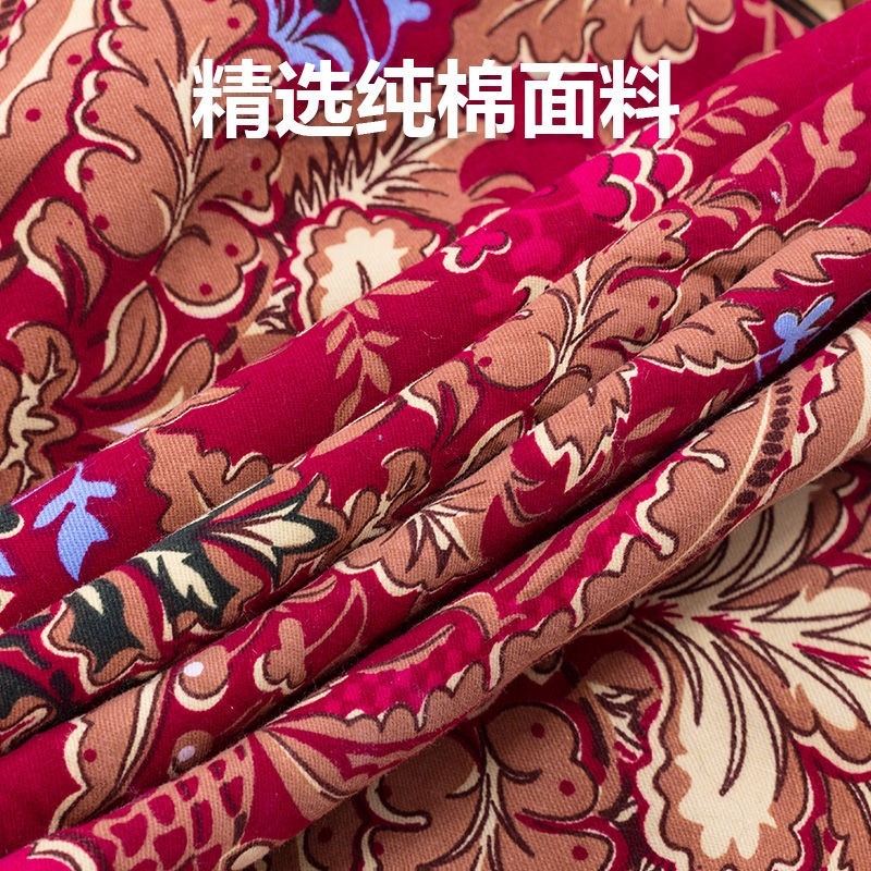 寿衣 殡葬用品 老人 女士装老衣送老衣七件套 纯棉冲喜寿衣女全套