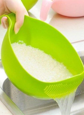 Rice Waing Filter Strainer Basket Colander Sieve Fruit