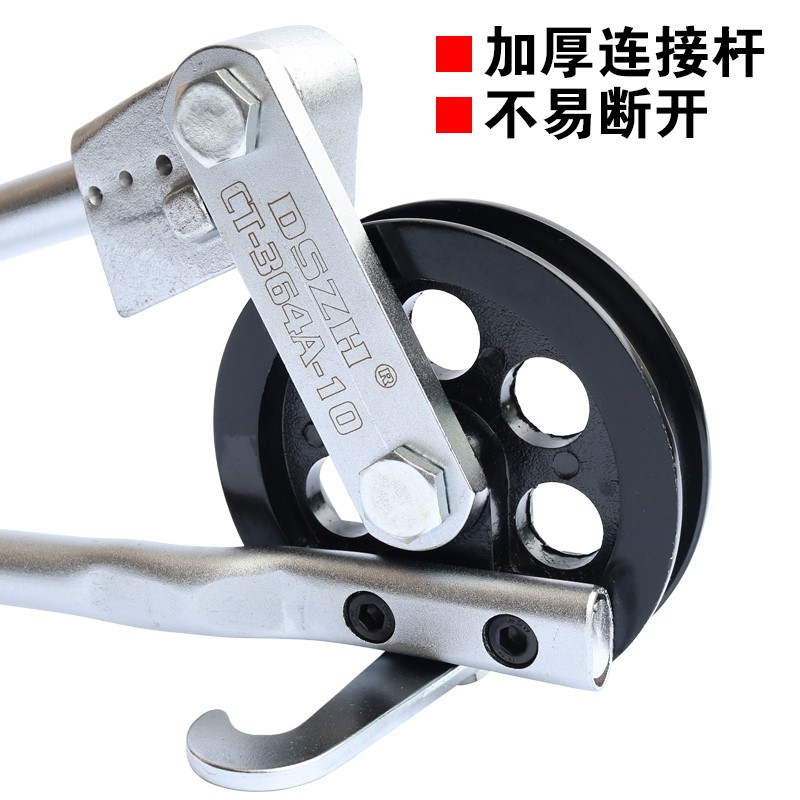 手动弯管器 空调铜管铝管软管握弯神器6 8 10mm 12 16 19湾管工具
