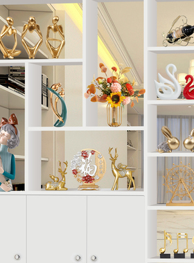 高档轻奢装饰品摆件现代客厅家居玄关电视柜酒柜办公室桌面工艺品