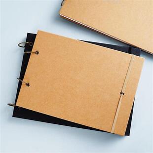 活页马克本 可拆卸硬面空白绘画本针管笔钢笔画本子绘本素描本子