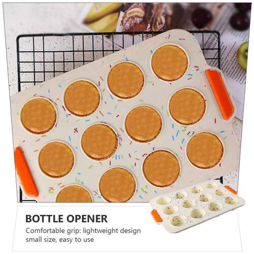 好货1pc Silicone 12 Cups Muffin Pan Cupcake Baking Pan Bakin