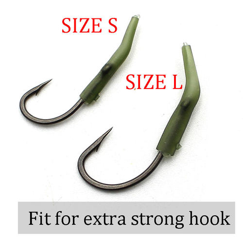 好货20pcs Carp fishing Accessories D Rig kickers hooks line