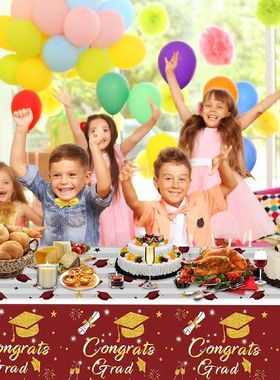 Graduation Party Decorative Tablecloths Large Size Table