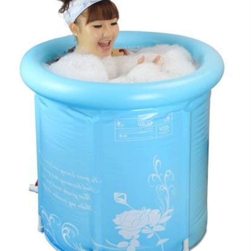 外直径95内圆形支架摺叠充气塑料洗澡沐浴桶袋子婴儿游泳池套袋子