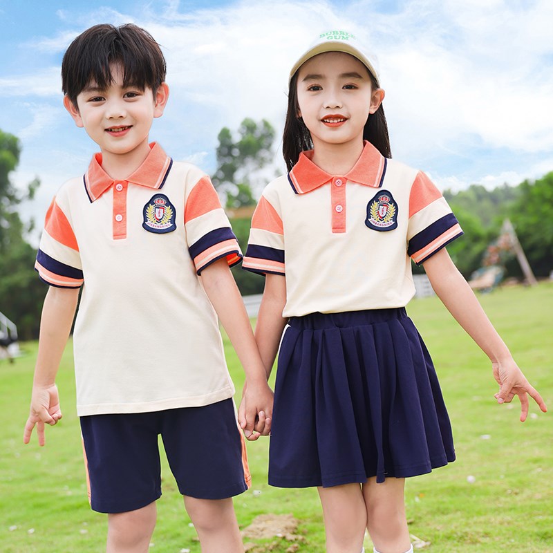 幼儿园园服春秋装一年级运动校服大合唱高端三件套小学生班服夏装