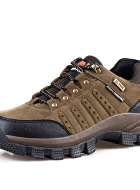 Men Hiking Shoes Waterproof Boots Desert Training Sneakers B