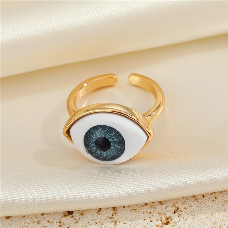 1Pcs Vintage Evil Eye Finger Ring For Women Gift Jewelry