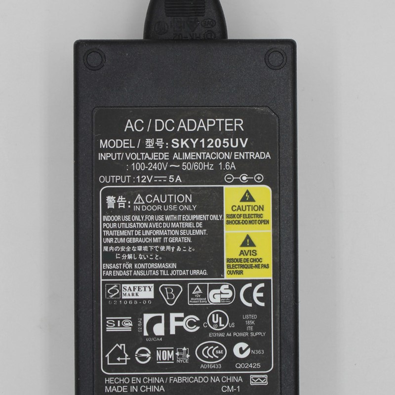 液晶显示器电源 12v5a 电源配接器 12V3A 12V4A 监控电源开关电源