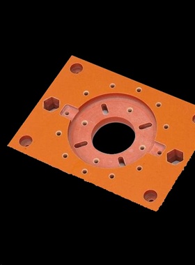 厂销促品橘红色电木h板防静电绝缘板冷冲板E环氧板耐磨模具雕刻品