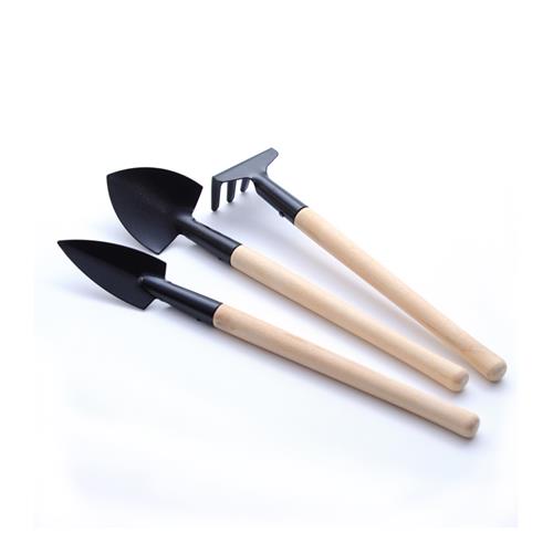 园艺不锈刚铲子家用小锄头种菜种花大锹铲子圆穴盘育苗盆栽铲锄耙