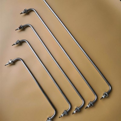 保温台加热管售饭台发热管食堂餐厅保温饭菜电加热棒220v直角弯头