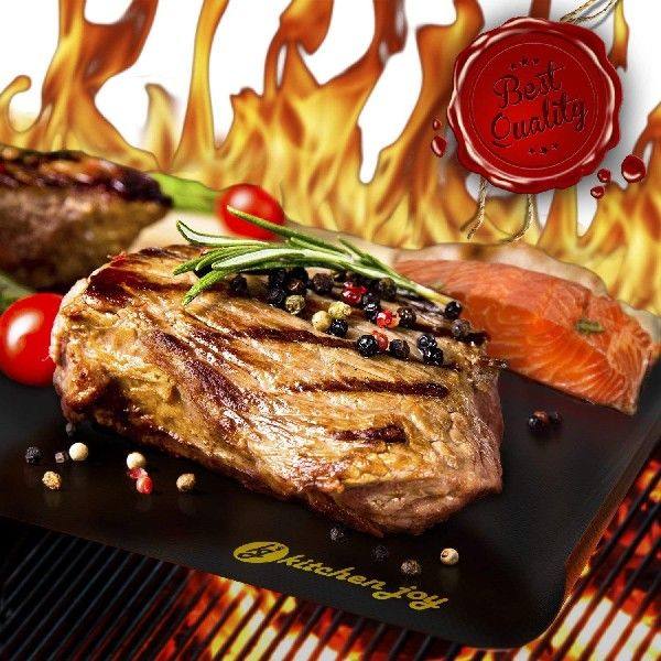 Non-stick BBQ Accessories Grill Mat Barbecue Outdoor Baking