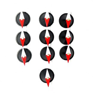 冰禹BY5034小磁针菱形小磁针16只装 教学仪器迷你小指南针物理磁