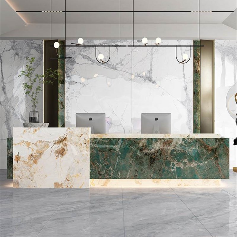 岩板板材连纹大板2600x800背景墙吧台厨房台面定制瓷砖大理石哑光