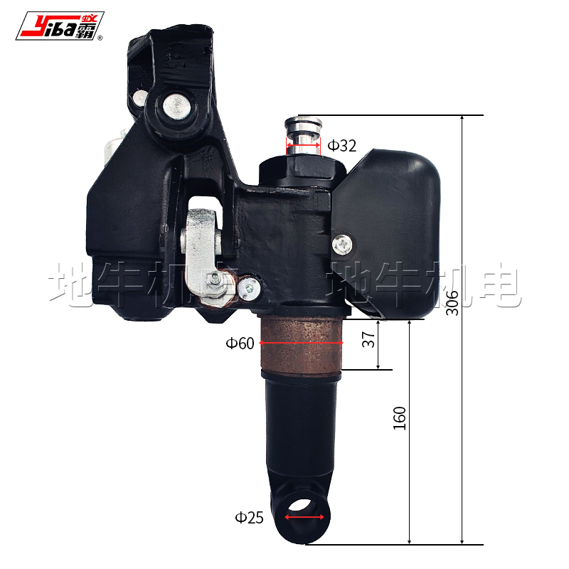 新品新款手动液压堆高机油缸诺力奥津油缸搬O运堆高车千斤顶金茂