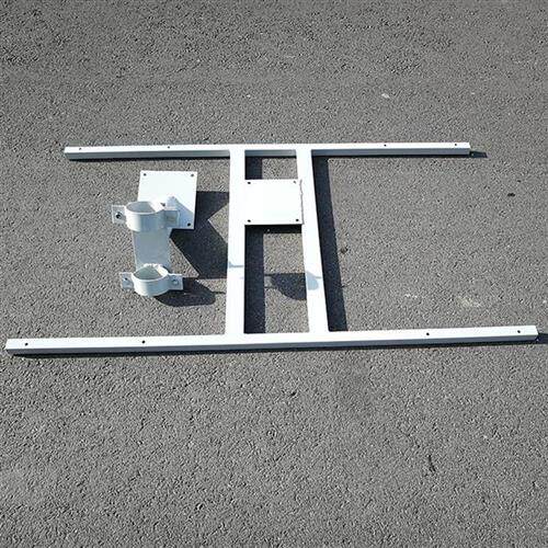 新品墙角顶部光伏板h组件u抱杆件紧扣套管E管卡子撑架抱杆式灯架