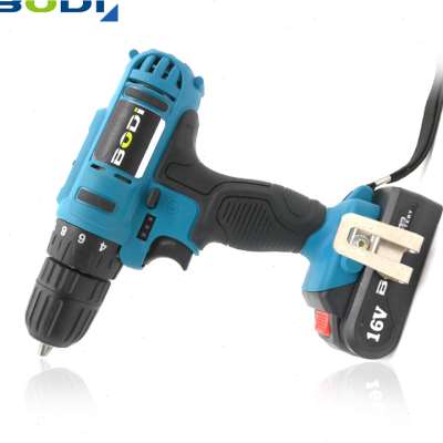 新品充电式冲击h电钻家用多功能21V双速锂电钻电动螺丝起子批电动