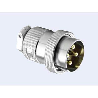 重强航空插头连接器接插件30MF-2A-3-4-5-6-7-8-10芯公插头