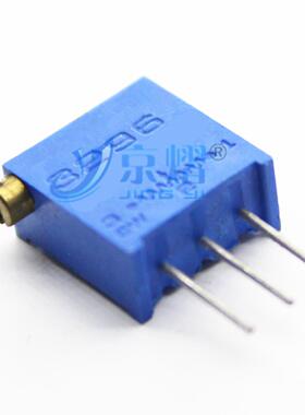 京熠｜3296X 侧调电位器 多圈精密可调电阻50K - 503（50只）