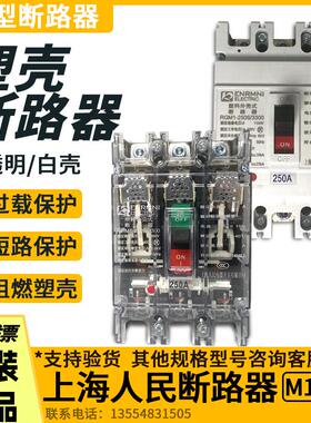 塑壳断路器RGM1-250A 1000A125A160A400A630A三相四线CM1透明空开