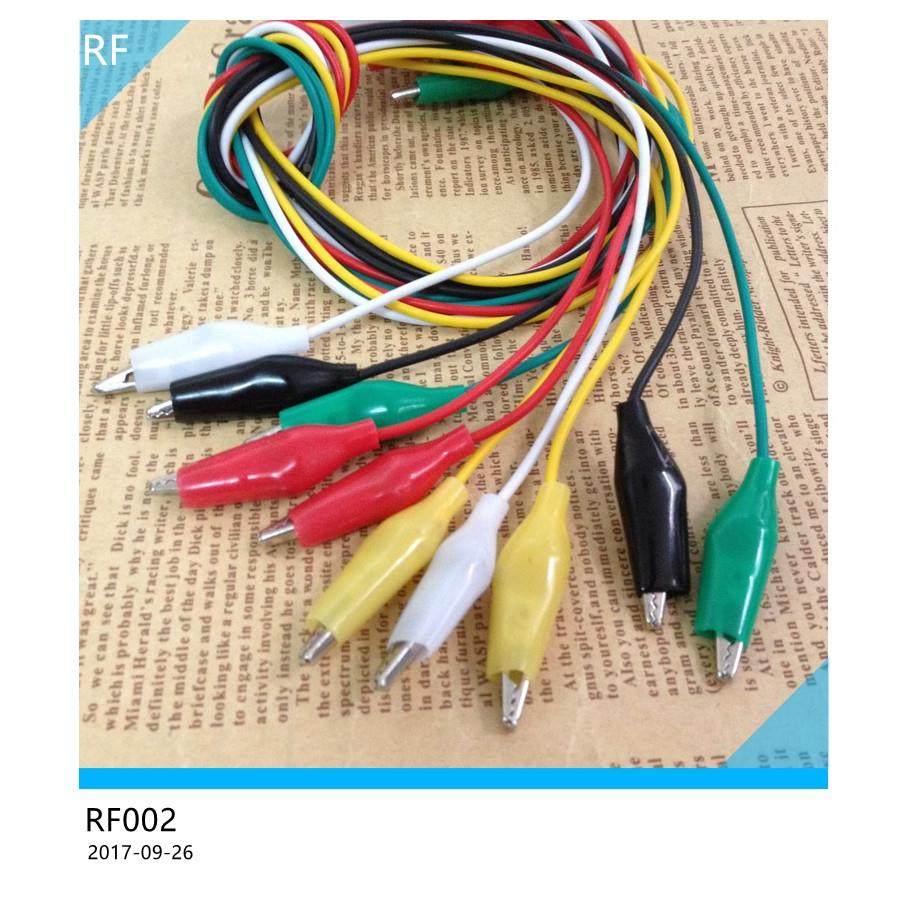 大号中号小号鳄鱼夹线 双头鳄鱼夹线 五彩测试线 总长50cm线,农用物资,苗木固定器/支撑器,淘宝优惠券,粉丝福利购,淘宝优惠卷