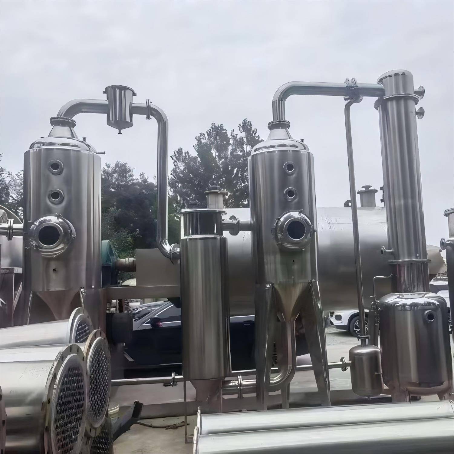 四效蒸发器蒸发设备列管蒸发器厂家直供坚固耐用