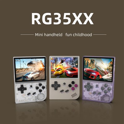 极速Retro Handheld Game RG35XX Console Linux System 3.5 Inch