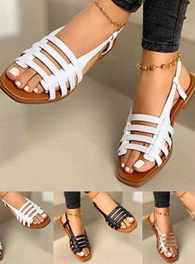 Women Sandals Woman Summer Hollow Out Roman Shoes 2022 Women