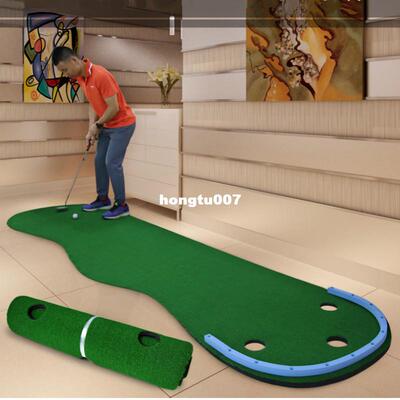 极速Golf Putting Mat Indoor Golf Playing Carpet 9.8ft Golf m