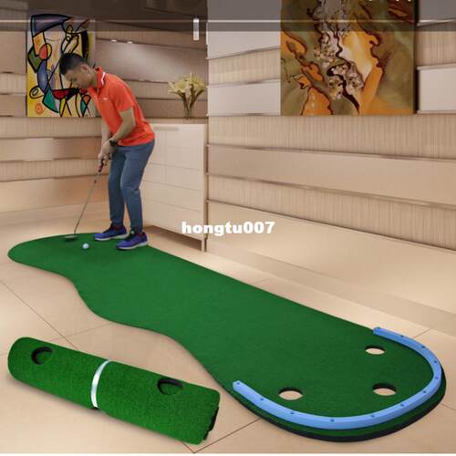 极速Golf Putting Mat Indoor Golf Playing Carpet 9.8ft Golf m